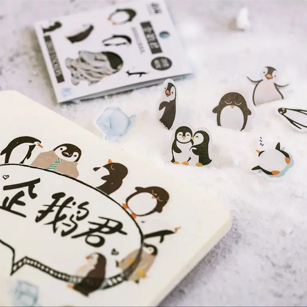 $2 PEGUIN STICKER SET. NEW. $2 with any order of $10 or more